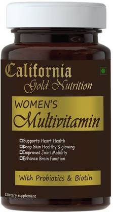 California Gold Nutrition Immunity Multivitamins With Probiotics For Women (Advanced)