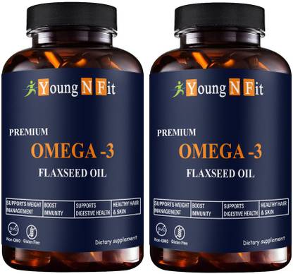 Young N Fit Nutrition Flaxseed extract capsules Omega 369 (YNF109)Advanced