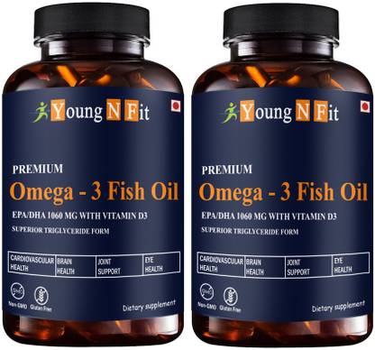 Young N Fit Fish Oil (Triple Strength) With 1000Mg Omega 3 (YNF106)Ultra
