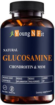 Young N Fit Glucosamine Joint Pain Relief Support, HCl, Boswellia, Chondroitin (YNF21)