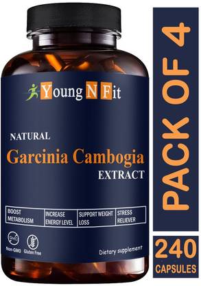 Young N Fit 100% Natural & Garcinia Cambogia Extract 70% (HCA) For Fat Burn (YNF204)Pro