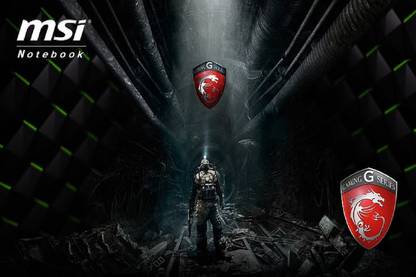 Smoky Design msi g dragon Wallpaper Poster