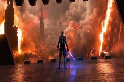 Smoky Design obi wan kenobi star wars clone wars siege of mandalore Wallpaper Poster