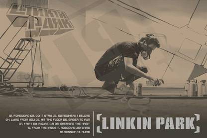 Smoky Design linkin park cover name list Wallpaper Poster