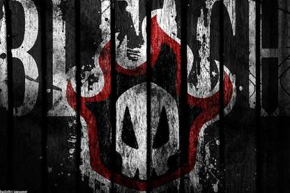 Smoky Design bleach Wallpaper Poster