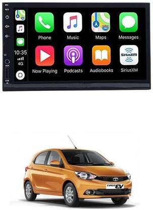 RKPSP 7 INCH Full Double Din Car Screen Stereo Media Player Audio Video Touch Screen Stereo Full HD with MP3/MP4/MP5/USB/FM Player/WiFi/Bluetooth & Mirror Link For Tiago NRG Car Stereo