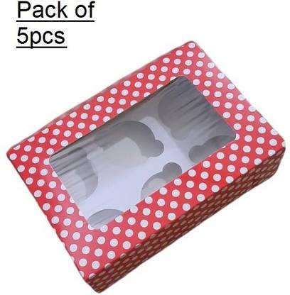 noble foods Cake Box Paper Cupcake/ Muffins Packaging Box