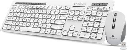 ZEBRONICS Zeb-Companion 500 and Mouse Combo Wireless Standard Desktop Keyboard Compatible with Desktop, Laptop, Mac Zeb - Companion 500