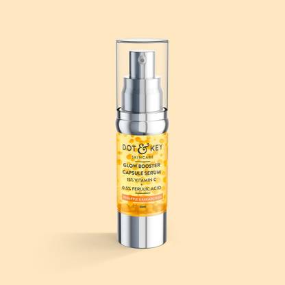 Dot & Key Glow Booster Capsule Serum 15% Vitamin C + 0.5% Ferulic | Skin Brightening