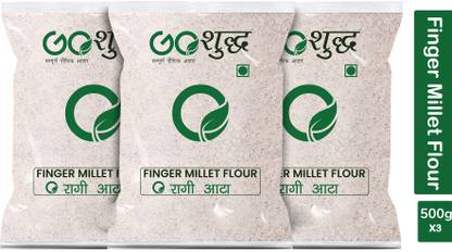 Goshudh Premium Quality Ragi Atta (Finger Millet Flour)-500gm