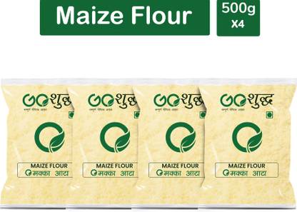 Goshudh Premium Quality Makka Atta (Maize Flour)-500gm