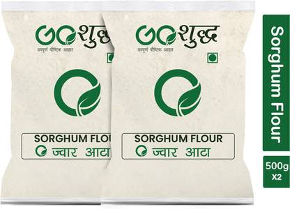 Goshudh Premium Sorghum/Jowar Atta/Flour 500g Combo Pack Of 2