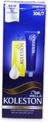Wella Koleston Hair Color Creme 306-7 Chocolate Brown , Chocolate Brown