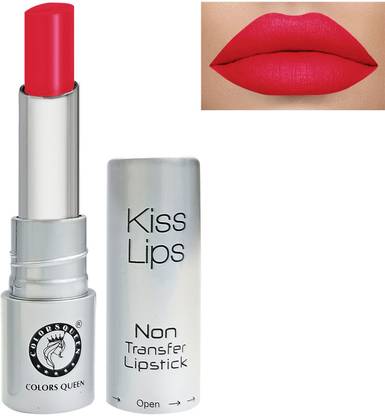 COLORS QUEEN Kiss Lips Non Transfer Matte Lipstick