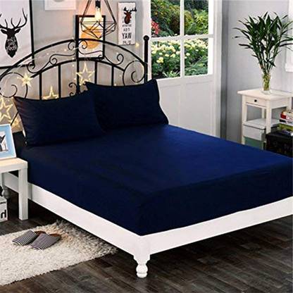 Magixy Queen Size Fitted Terry Cotton Breathable, Stretchable, Waterproof Mattress Cover