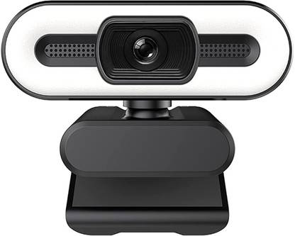 Dotinwala. B11 1080P HD Webcam with Fill Light Rotatable Laptop Computer Web Camera with Microphone for YouTube Video Recording 2560 HD  Webcam USB Connectivity