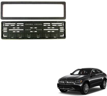 SEMAPHORE High Securiity Registration Car Number Plate Frame (Front & Rear) Compatible With Mercedes Benz GL-Class Car Number Plate