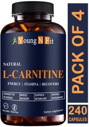 Young N Fit L Carnitine - Fat Burner, Boost Energy (YNF212)Premium