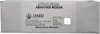 ZANDU Abhayadi Modak Tablet