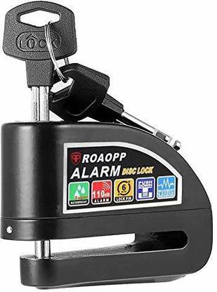 e-generix Security Alarm Lock, Disc Lock for Motorcycle/Bike Disc Lock Disc Lock
