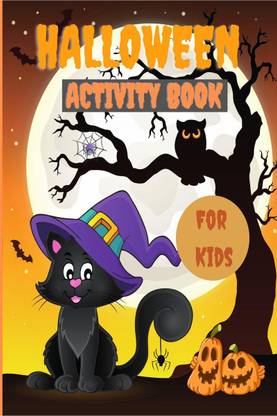 Halloween Activity Book for Kids