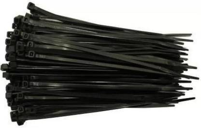 QAKVI Cable Zip Ties Heavy Duty, Ultra Strong Plastic Wire Ties, Nylon Tie Wraps with (Pack of 100, 100MM*2.5) Nylon Hook & Loop Cable Tie