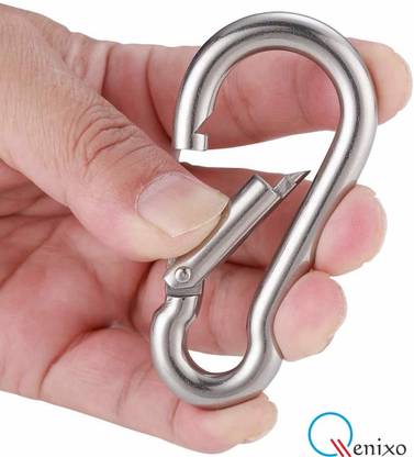 XDLB Stainless Steel Snap Hook Carabiner/Hook Swing Connector Locking Carabiner