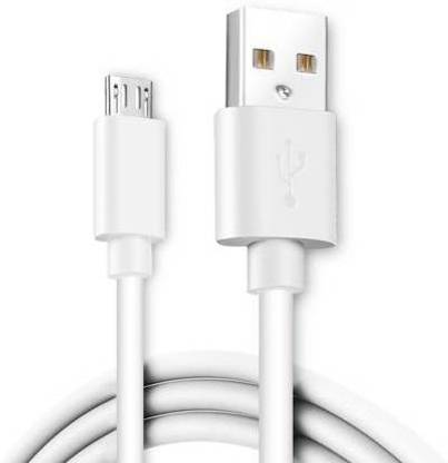 SYSTENE Micro USB Cable 2 A 1 m ANDROID WHITE 3.1 A 1 m Micro USB Cable (Compatible with Mobile, Audio PLayer, Camera, power bank, headset, White, One Cable)