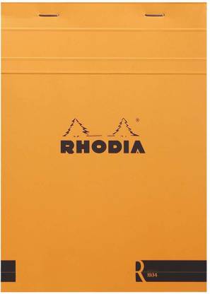 RHODIA Notepad 148mm X 210mm Soft Touch Pad A5 Note Pad Ruled 140 Pages