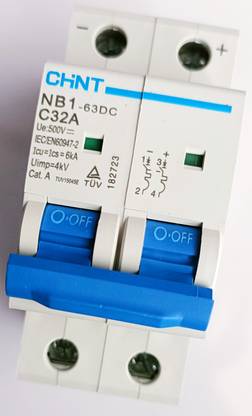 Chint DC MINIATURE CIRCUIT BREAKER 500V 32 AMPS - 01 QTY MCB