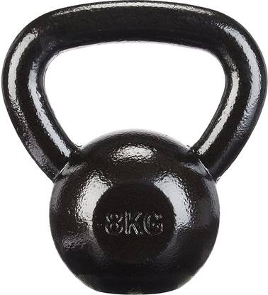 HACKERX Cast Iron Kettlebell Black Kettlebell
