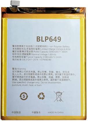VOLTDIC Mobile Battery For  Oppo A83-BLP649 3090MAh