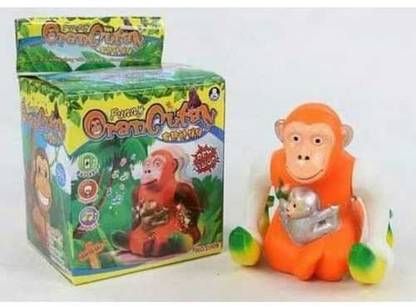 BASICS 21 Dance Monkey with Music and Light Effects for Kids
