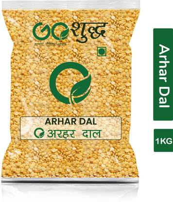 Goshudh Unpolished Yellow Toor/Arhar Dal (Split)