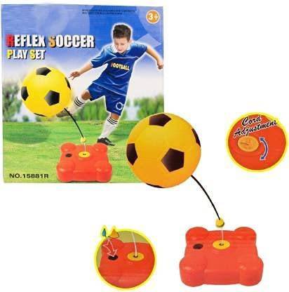 Ample Wings Reflex Soccer Football Sports Swingball Training Play Set for Kids Football
