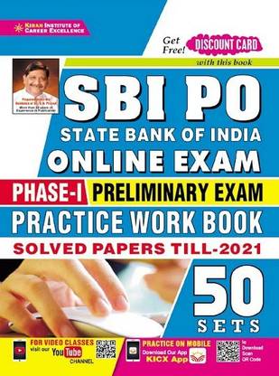 SBI PO Online Exam Phase I Preliminary Exam Practice Work Book (English Medium) (3460) Best Seller 5