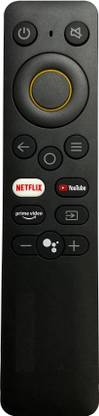 SHIELDGUARD Remote Compatible for  Smart LED TV Remote Control with Netflix & YouTube functions (Without Voice function) Realme Remote Controller