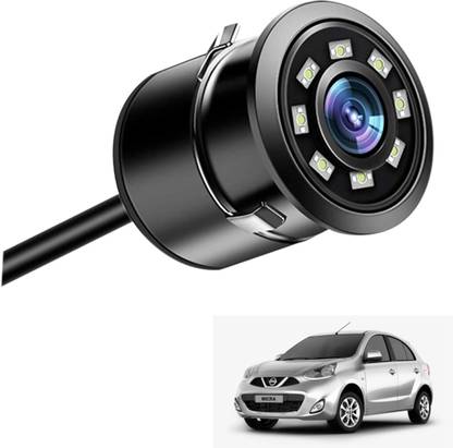 Miwings Car HD Rear View Night Vision Reversing Backup Camera With 170°Perfect View Angle Design 9 Level Waterproof 8 LED CAR CAMERA NISSAN micra Reverse Assist Camera System