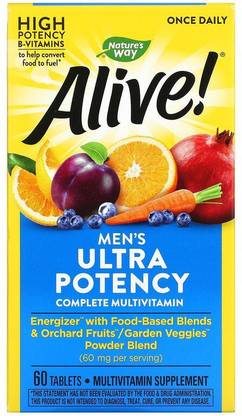 Nature's Way Men's Ultra Potency Complete Multivitamin