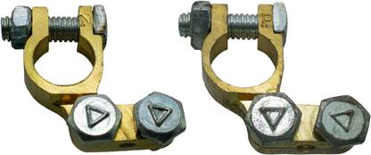 Ovicart Car Battery Terminal Clamp Clips Connector 1 Pair Terminal Clamp Wire Connector