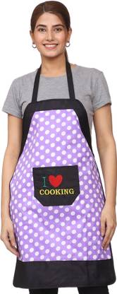 Polyester Home Use Apron - Free Size