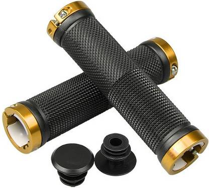 Hitman Handle Bar Rubber Grips Cover Bicycle Aluminum Alloy Bilateral Lock Handlebar Bicycle Handle Grip