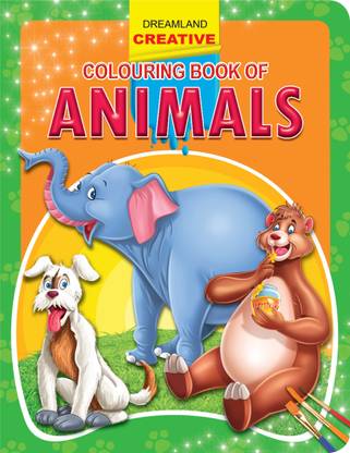Creative Colouring Book - Animals