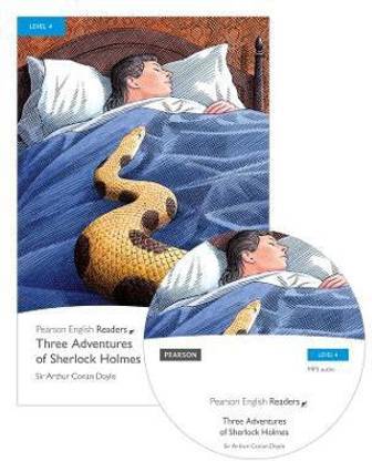 L4:Three Advs Holmes Bk & MP3 Pk