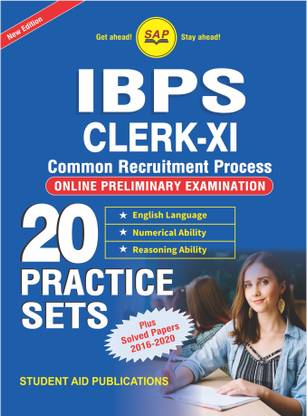 IBPS Clerk-XI CRP Online Preliminary Examination 20 Practice Sets
