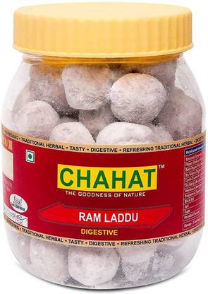 Chahat Ram Laddu , Digestive, After-Meal Snack (Ram Laddu Churan Goli) 400gm Tamarind Candy
