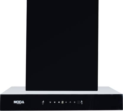 MODA Germany GERA � 90 Auto Clean Wall Mounted Black 1300 CMH Chimney