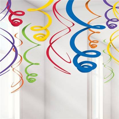 RG Accessories Multicolor Hanging Swirls