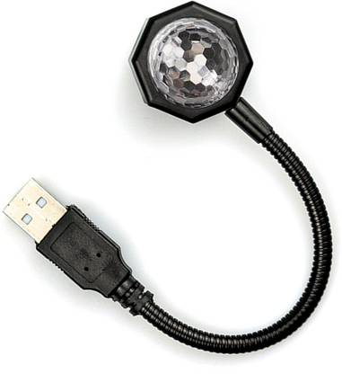 WRADER Disco Night Light Romantic Light for Home Bedroom Car Party Selfie Decor Room Single Disco Ball