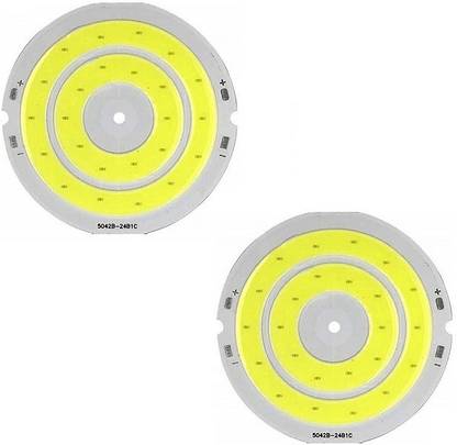 AVS COMPONENTS 4v DC SMD COB LED Strip Cool White Combo of 2Pcs Light Electronic Hobby Kit